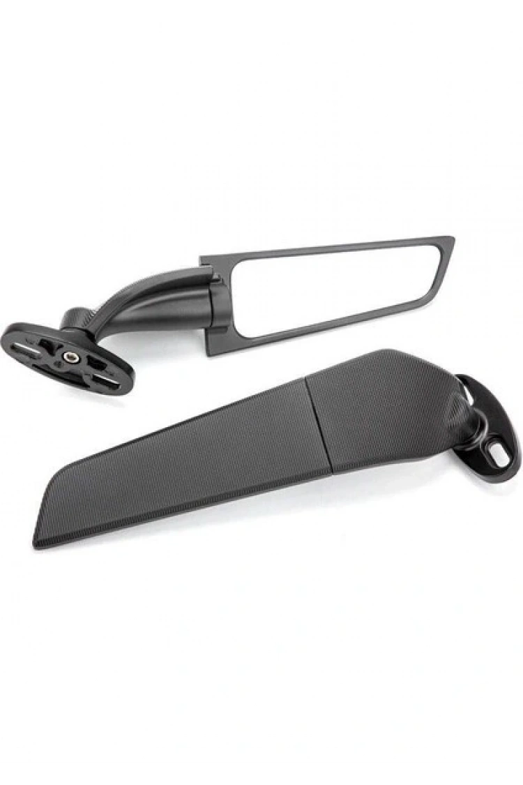 Hsb Motosiklet Yarasa H2 Ayna Takımı Küçük Model Üniversal