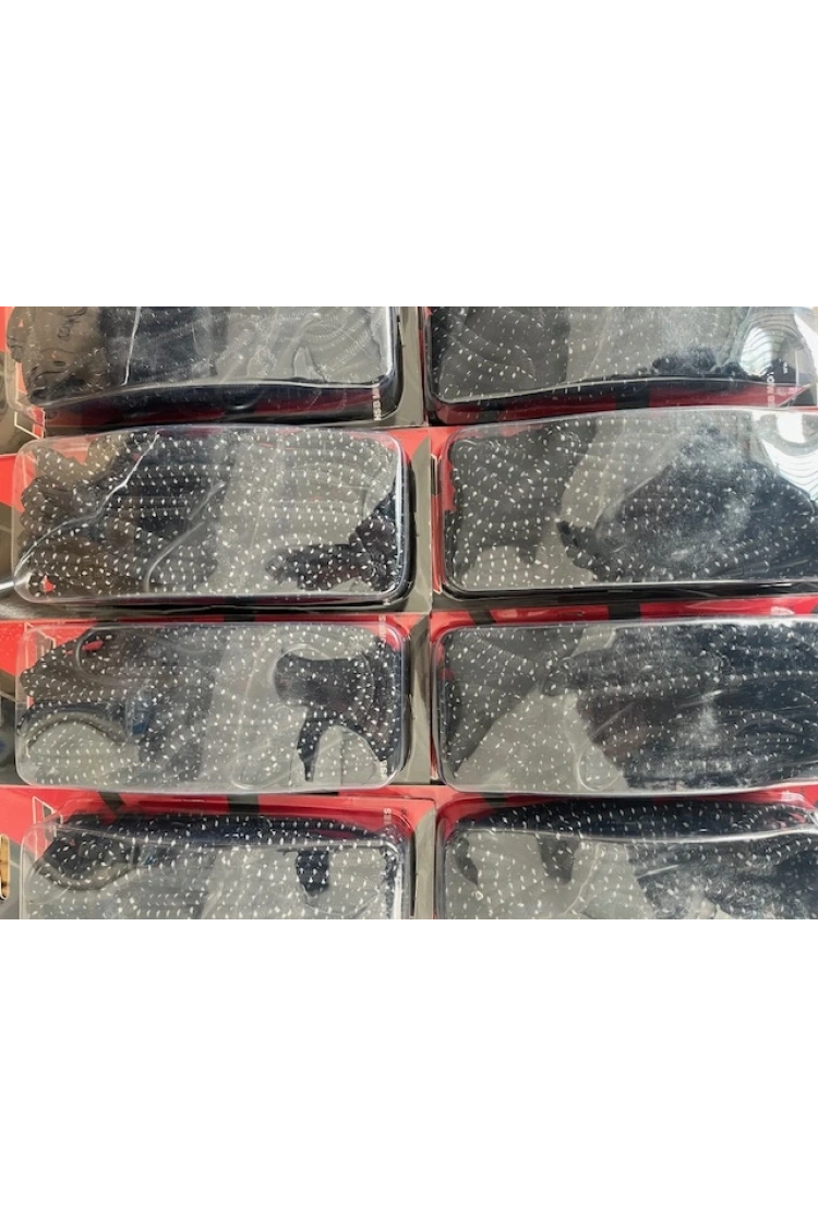 Kask Filesi Metal Kancalı Fosforlu Siyah Kalın Tip Ultra Kalite