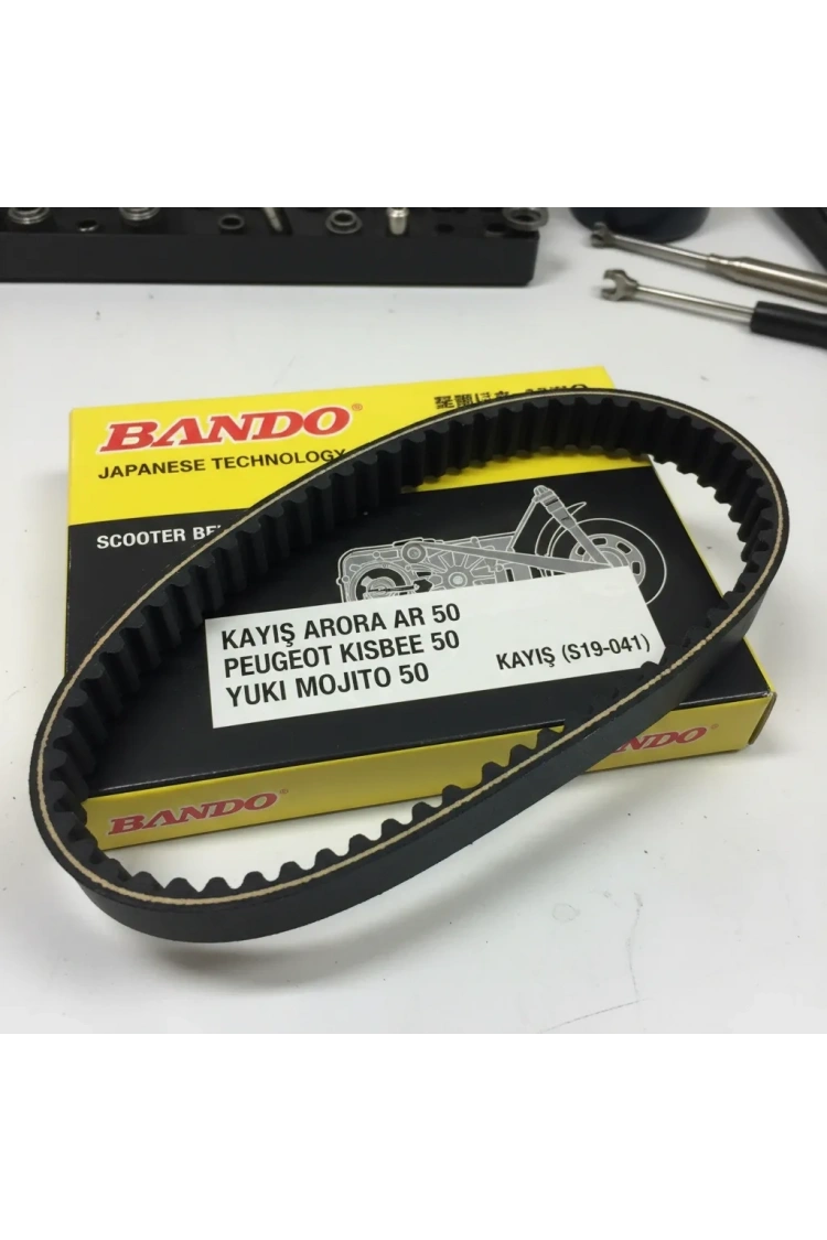 Kayış Arora Ar 50 / Peugot Kisbee 50 / Yuki Mojito 50 Scooter Modelleri Kayış (S19-041) Japon Bando
