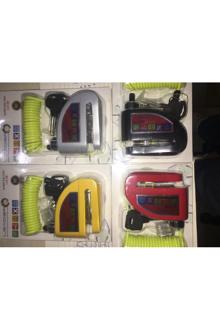 Alarmlı Disk Kilidi 110 Db İthal