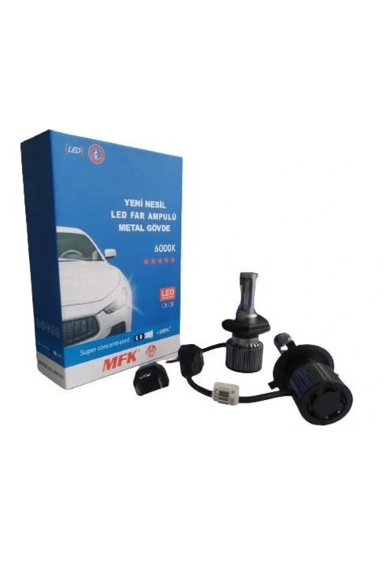 MFK H4 CREK LED ZENON AMPUL TAKIM 6000 K BEYAZ IŞIK