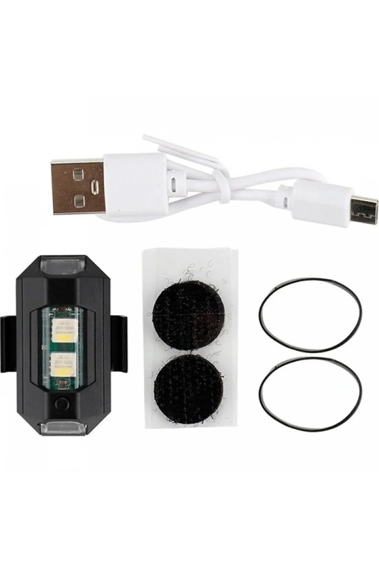 Mini Kablosuz Çakar Lamba Kablosuz 7 Renk Çakarlı Lamba LED Araba Motosiklet Bisiklet Drone