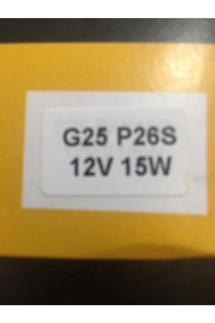 Mobilet Far Ampulu 12V 15W