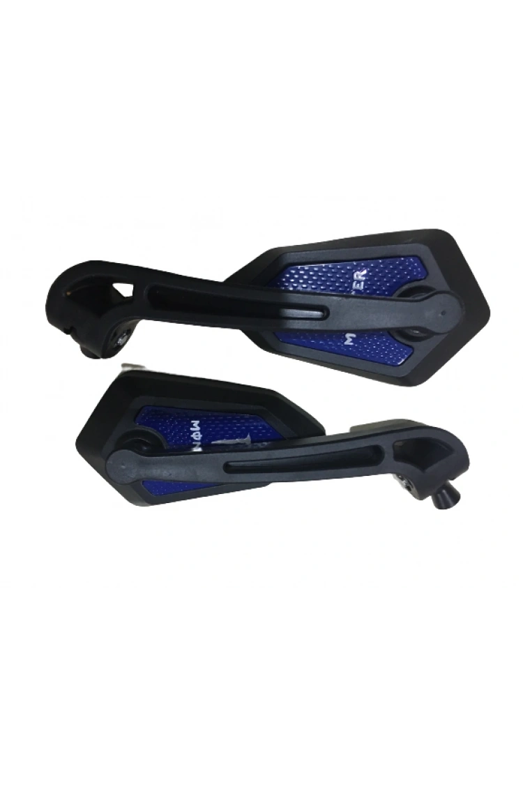 Modifiye Motosiklet Scooter Ayna Kosa Ayna Tk Monster Mavi