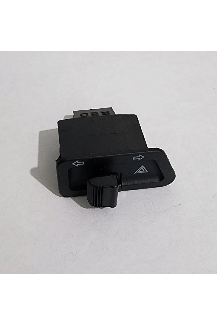 Scooter Motorsiklet 4’lü sinyal düğmesi Üniversal Uyum