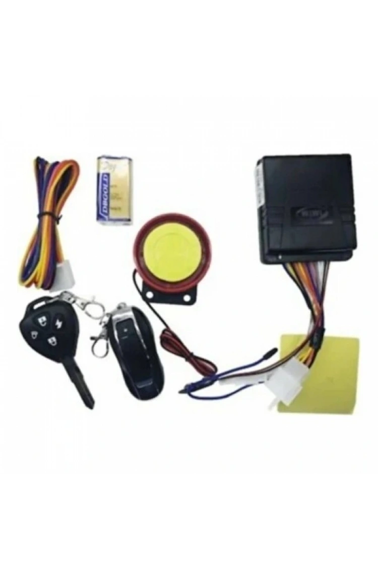 Motorsiklet Alarm Seti 120db Uzaktan Çalıştırma Anti-Hırsızlık