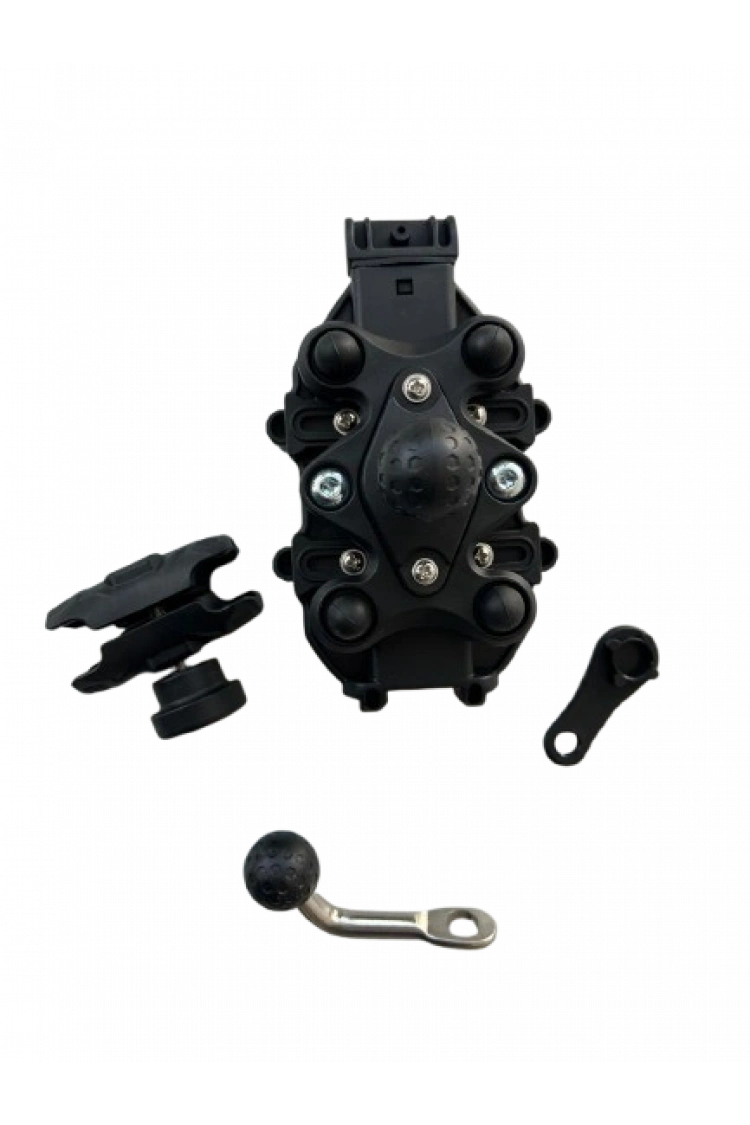 Motosiklet Ayna Bağlantılı Telefon Tutucu (Titreşim Modüllü) A Kalite