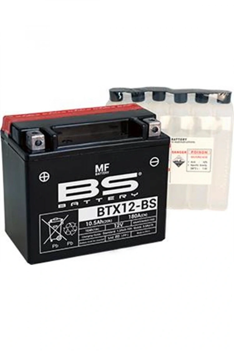 Motosiklet Btx12-bs Bs Akü