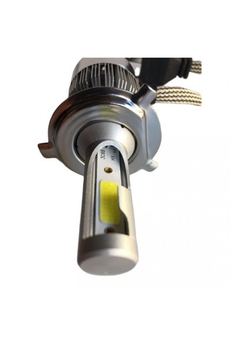 H-4 Led Zenon Fanlı Ampul Şimşek Etkiliİ 2Lİ Otomobil Uyumlu