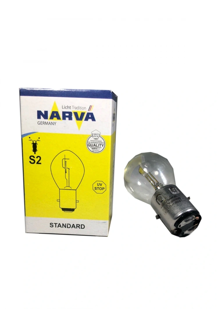 Motosiklet Far Ampulu S2 12v 35/35w Topak kafalı