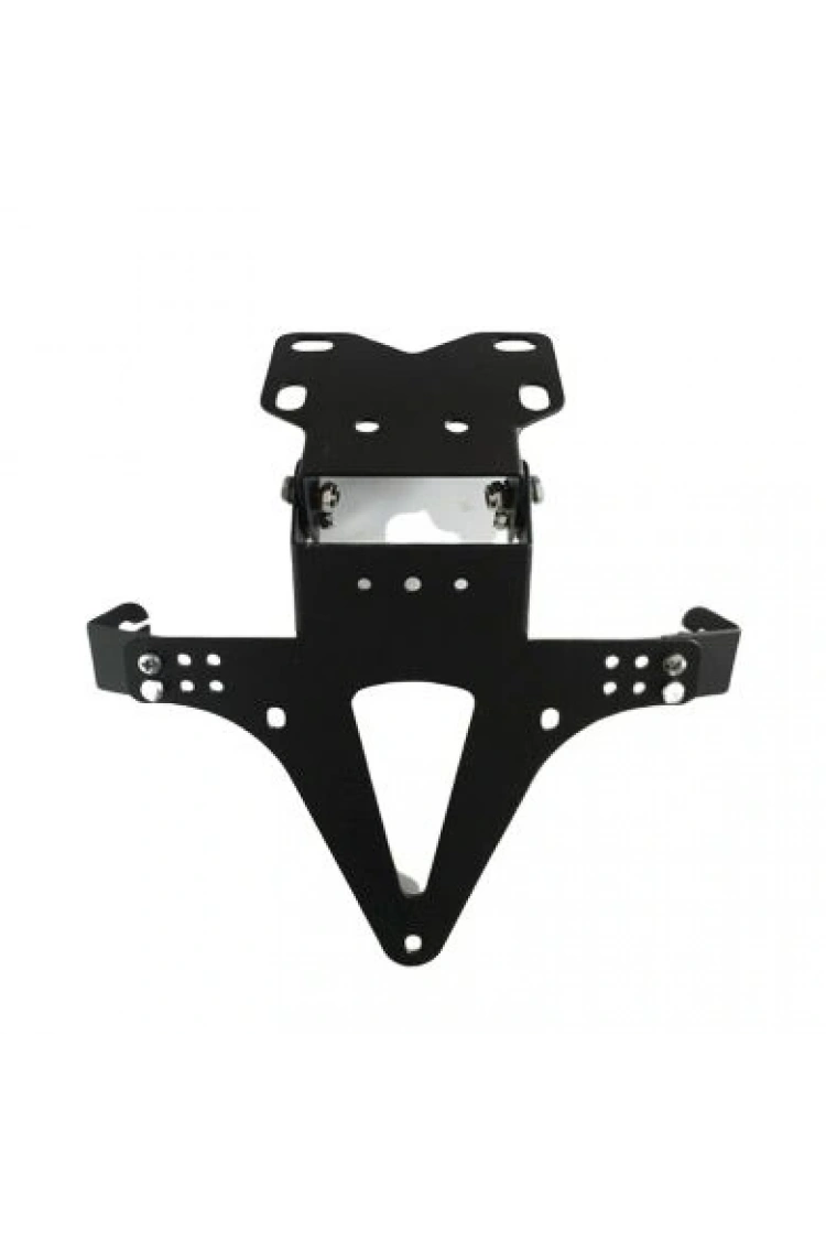 Motosiklet Katlanır Plakalık Sinyal Bağlantılı Siyah