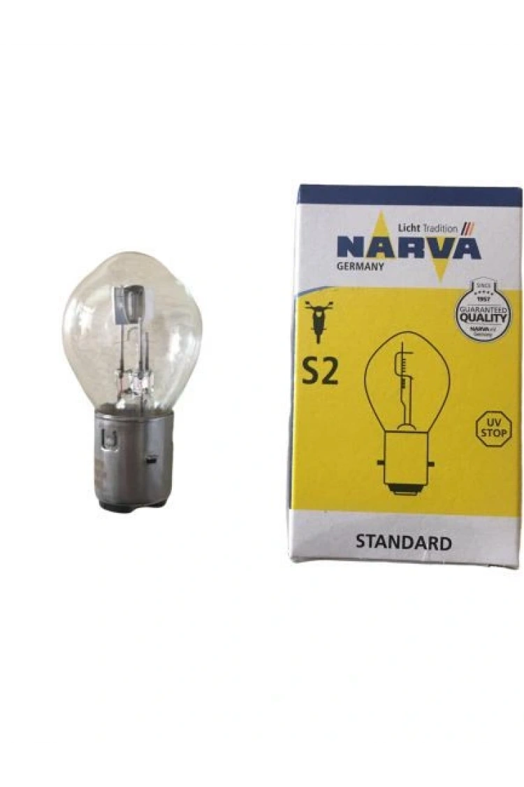 Motosiklet Narva S2 12V 35/35W Bosch Tipi Ampul