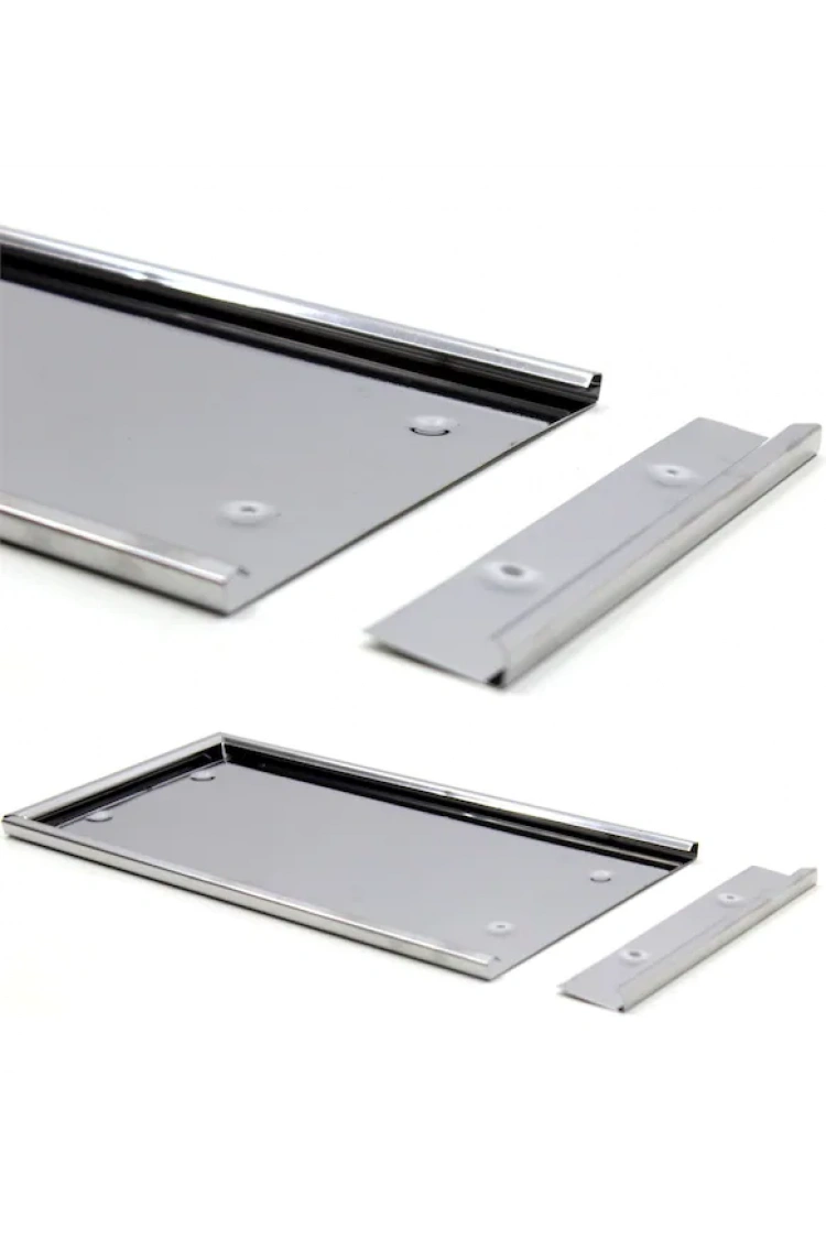 Motosiklet Paslanmaz Plakalık Standart boy