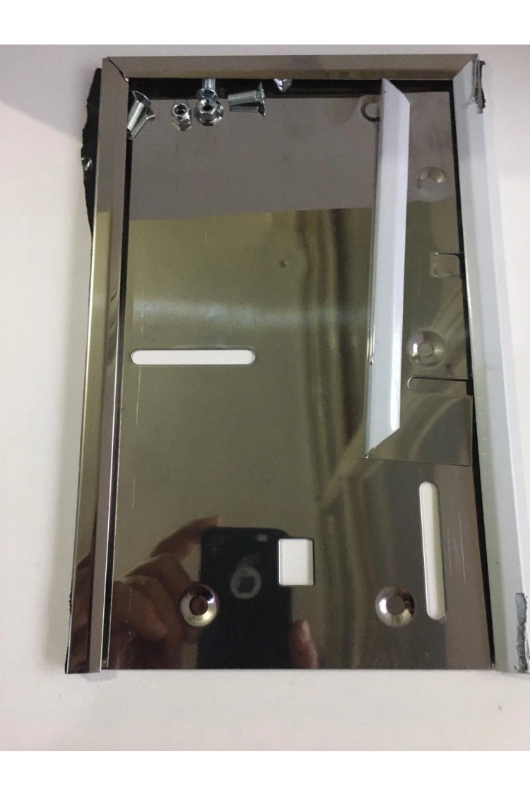 Motosiklet Paslanmaz Plakalık Standart boy