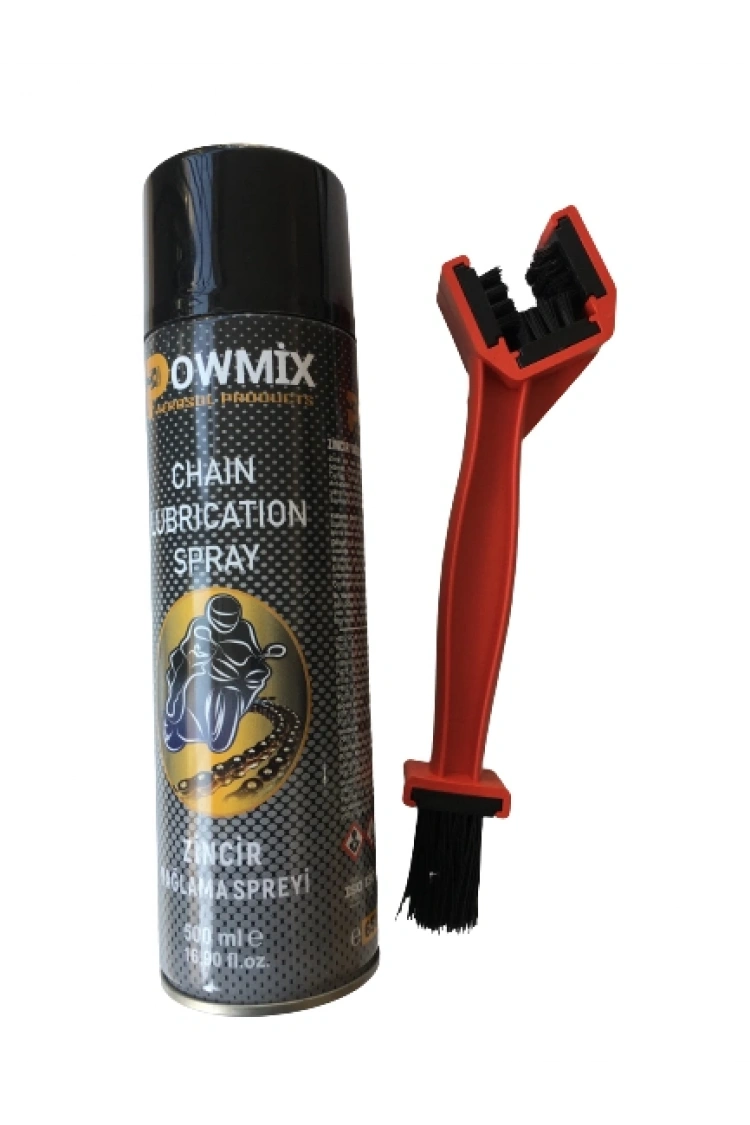 Motosiklet Powmix Zincir Bakım Seti