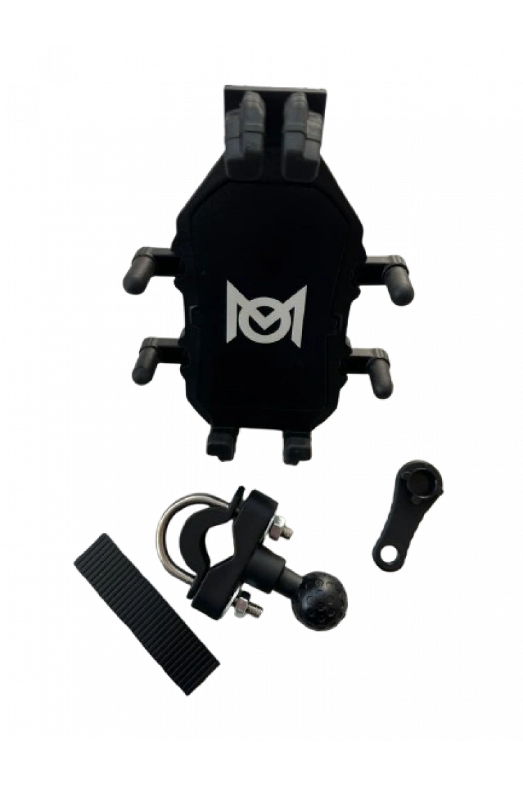 Motosiklet Scooter Atv Bisiklet Gidon Bağlantılı Telefon Tutucu (Titreşim Modüllü) A Kalite