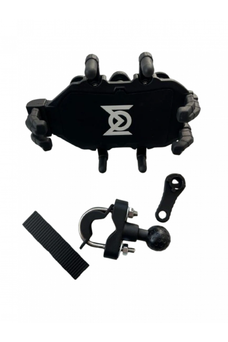 Motosiklet Scooter Atv Bisiklet Gidon Bağlantılı Telefon Tutucu (Titreşim Modüllü) A Kalite