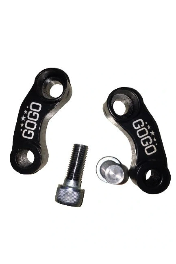 Motosiklet Scooter Ayna Uzatma Aparatı Metal Siyah