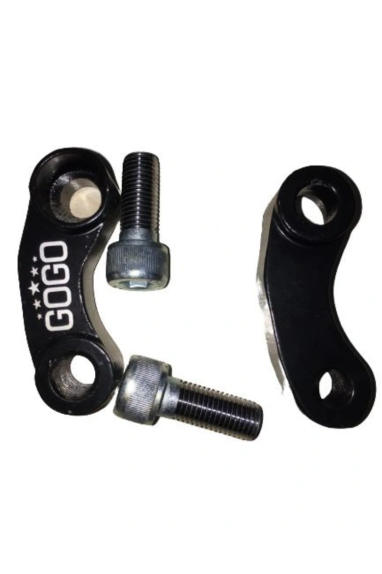 Motosiklet Scooter Ayna Uzatma Aparatı Metal Siyah