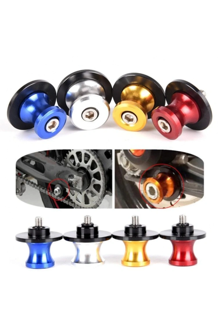 Motosiklet Sehpa Kaldırma Aparatı Takozu 6 mm Nikel