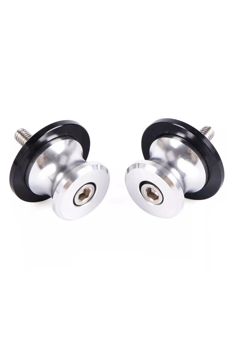 Motosiklet Sehpa Kaldırma Aparatı Takozu 8 Mm Nikel