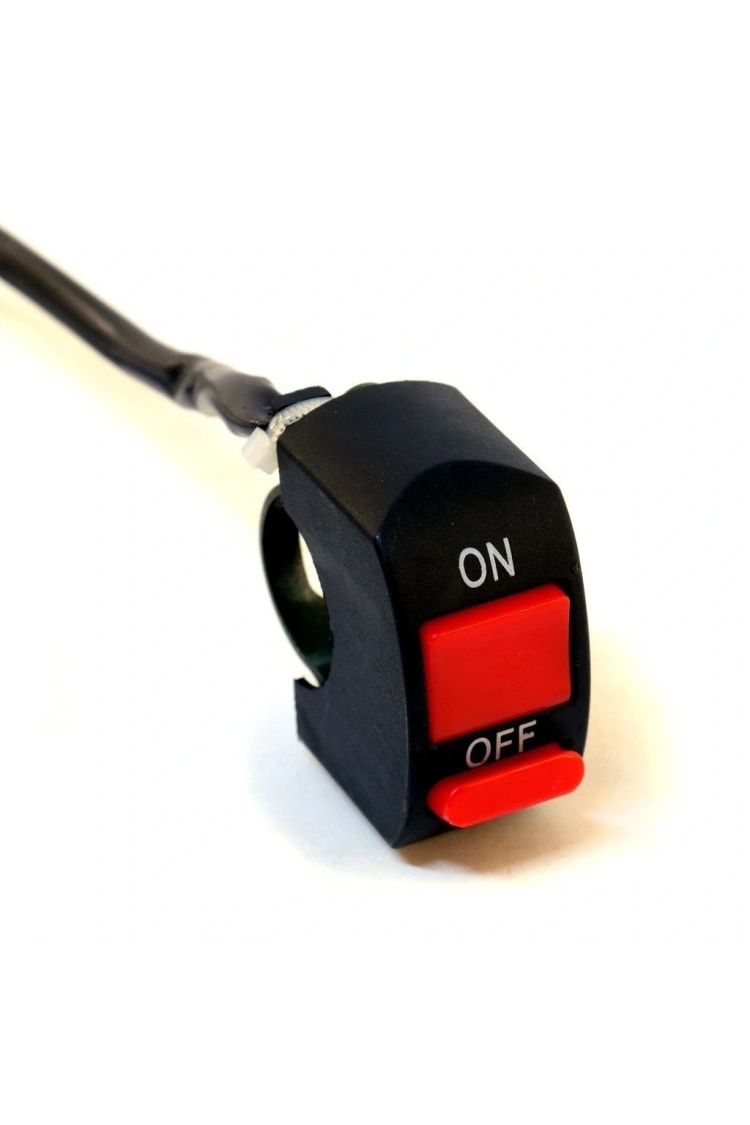 Motosiklet Sis Farı Aç Kapa Düğmesi / Butonu / Kırmızı