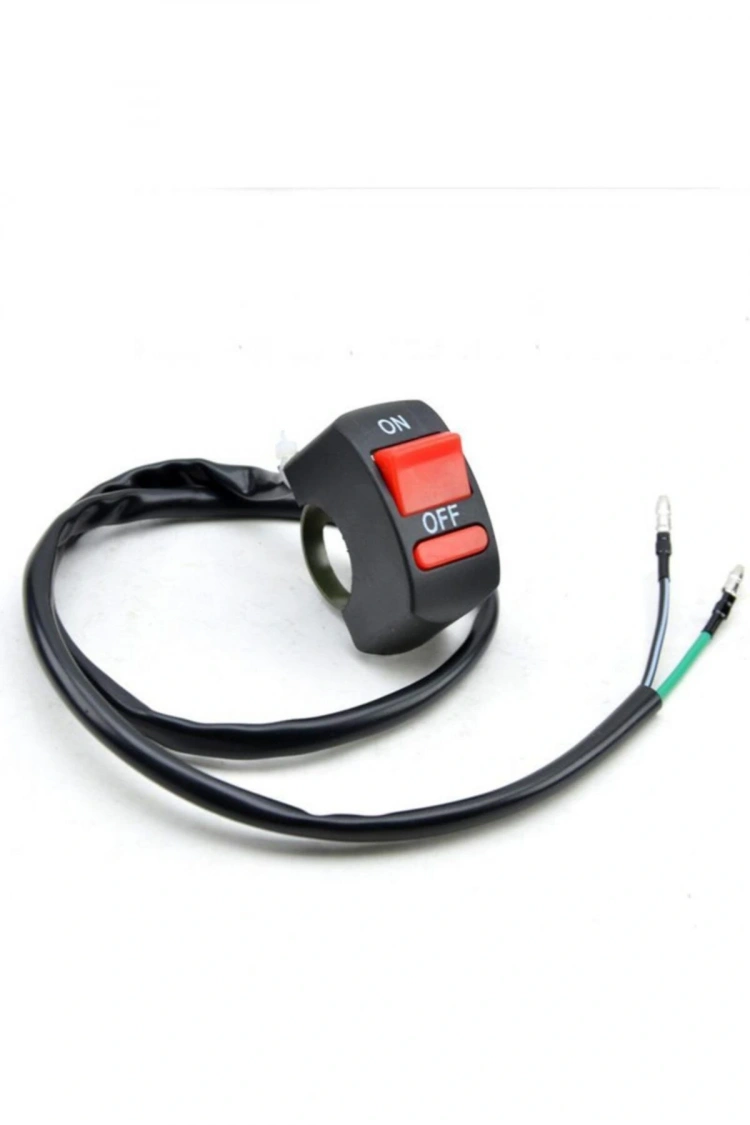 Motosiklet Sis Farı Aç Kapa Düğmesi / Butonu / Kırmızı