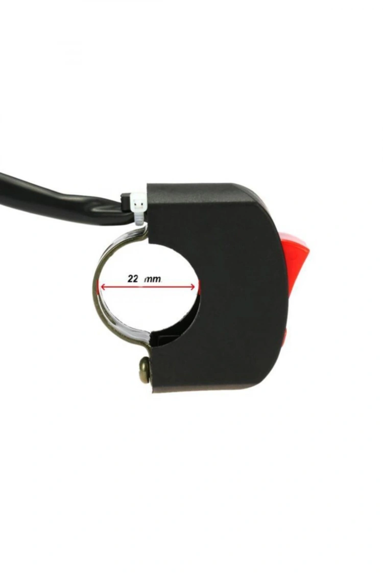 Motosiklet Sis Farı Aç Kapa Düğmesi / Butonu / Kırmızı