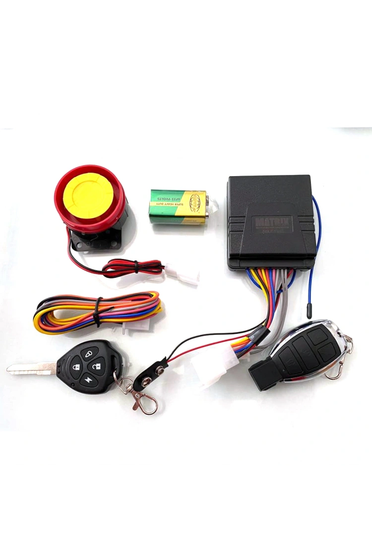 Motosiklet Üniversal Alarm Sistemi Komple