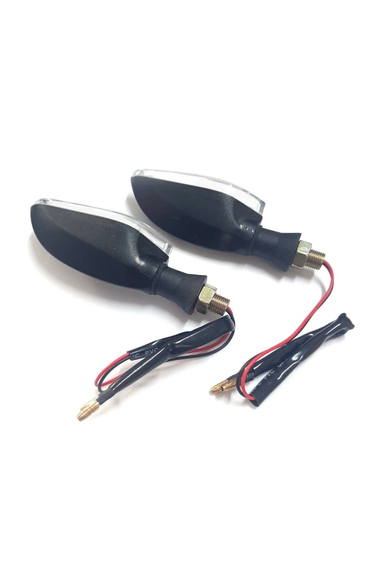 Motosiklet Üniversal Led Sinyal Beyaz Camlı Ktm Model
