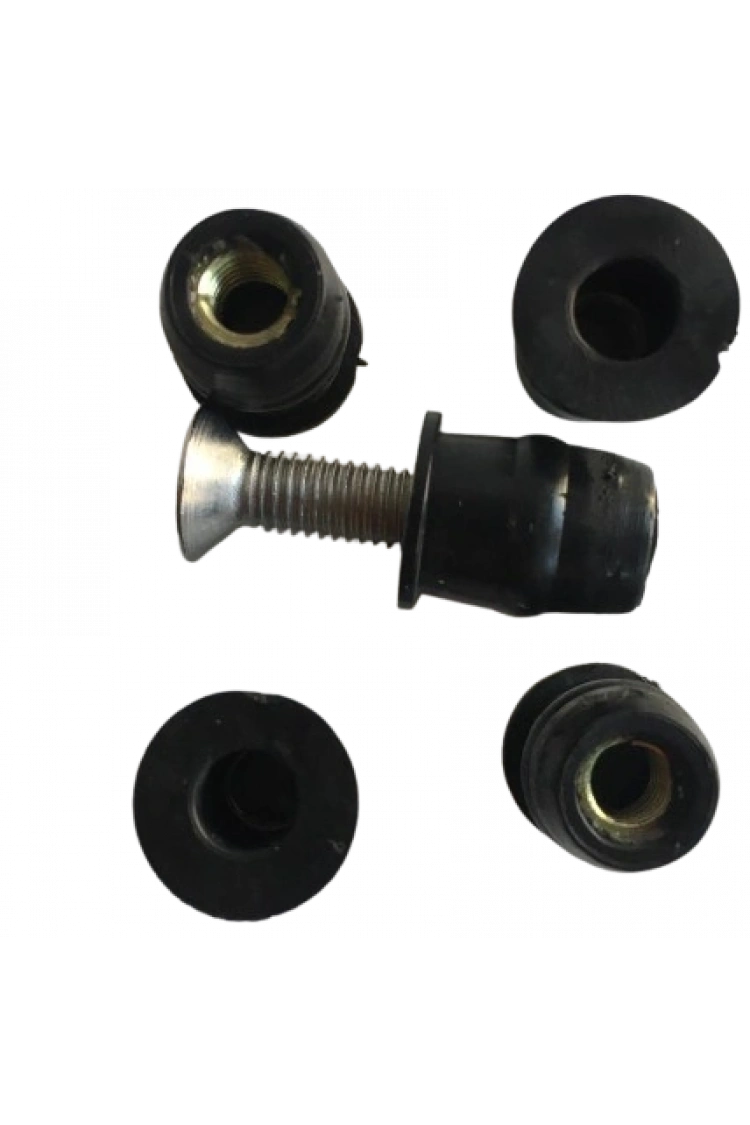 Motosiklet Üniversal Siperlik Cam Klipsi Süspansüyonlu 5 Ad