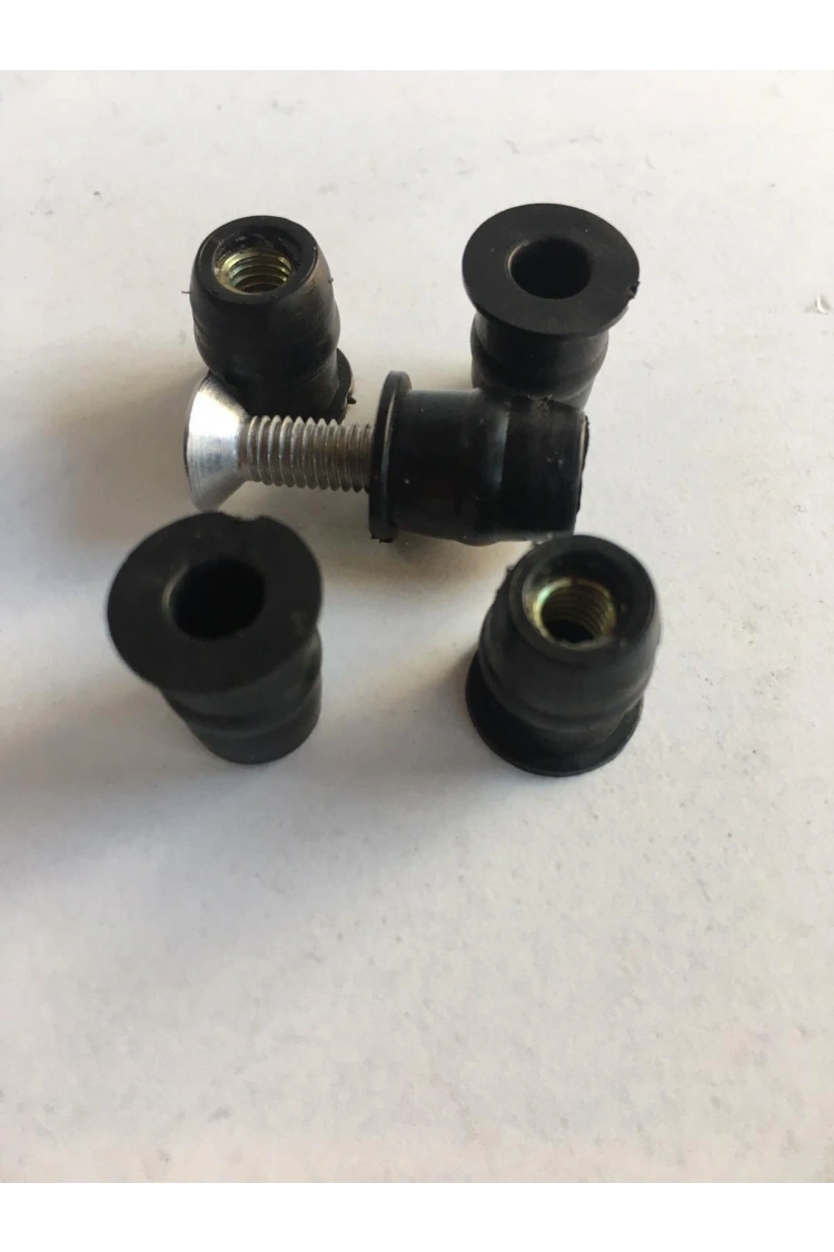 Motosiklet Üniversal Siperlik Cam Klipsi Süspansüyonlu 5 Ad