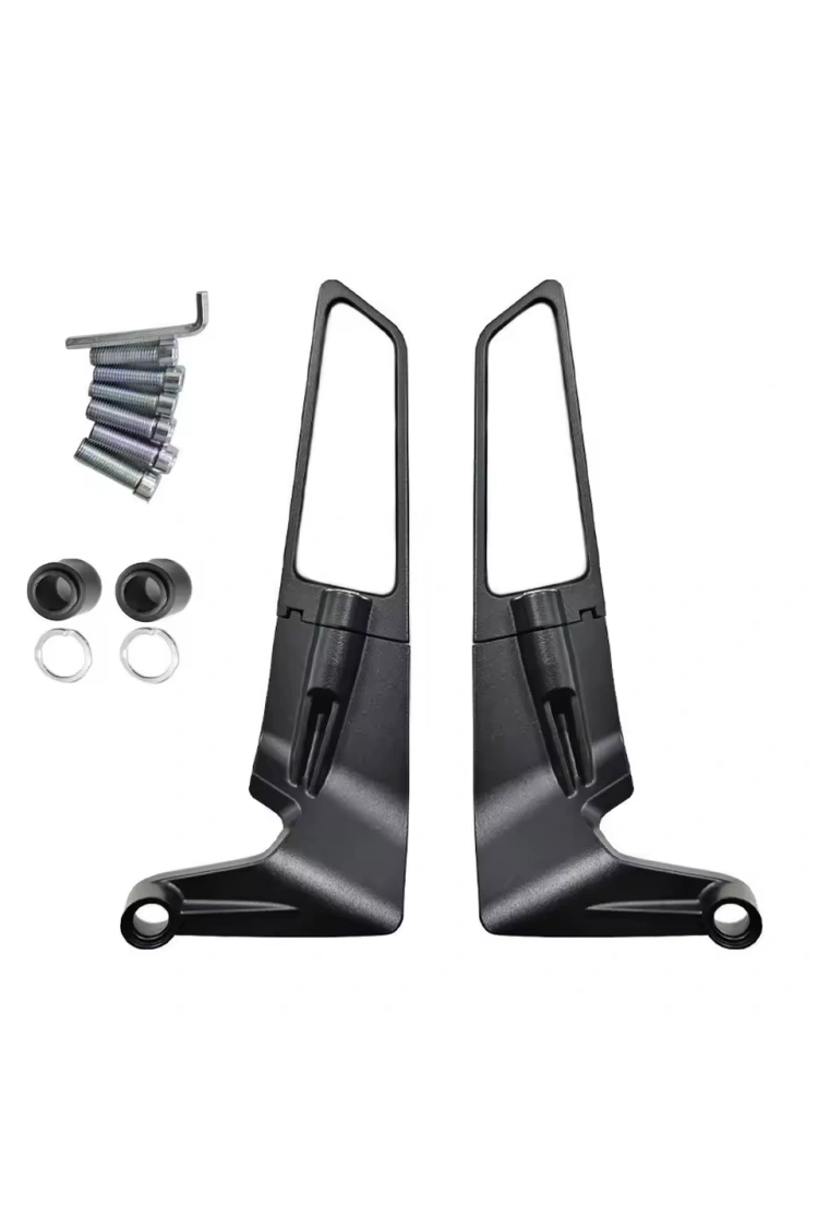 Naked / Scooter Motosiklet Uyumlu Universal H2 Gidon Kanat Ayna