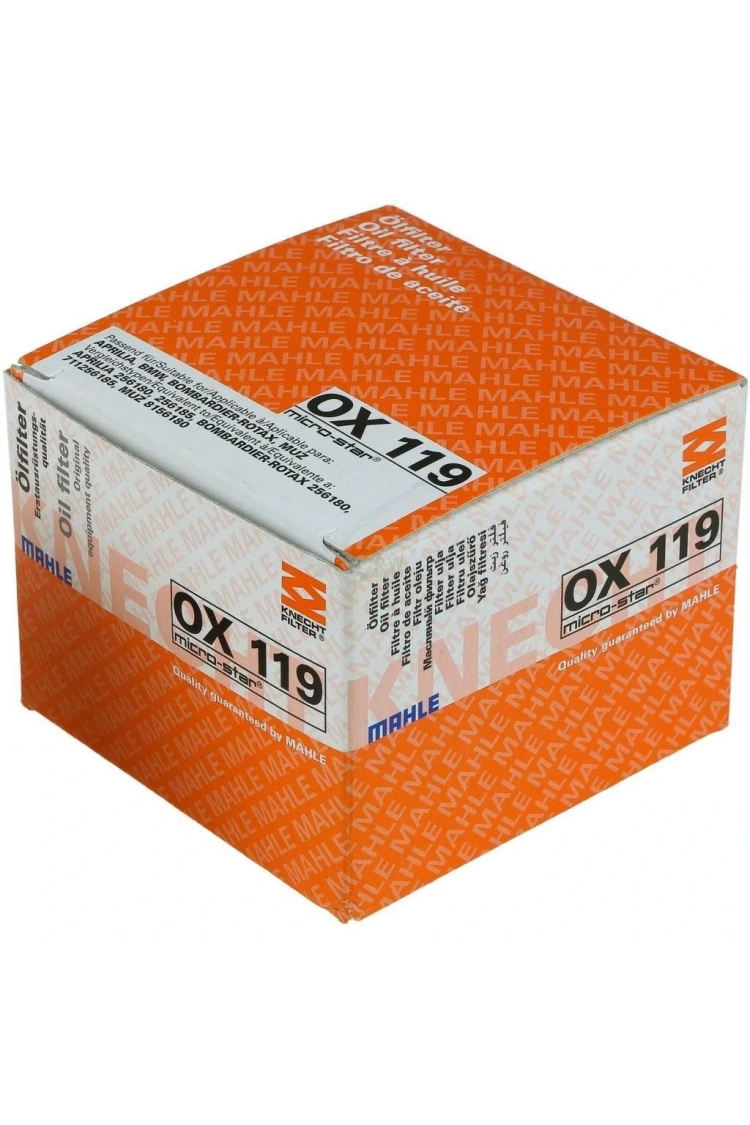 Ox 119 Knecht-Mahle Bmw F 650-G 650 Yağ Filtresi