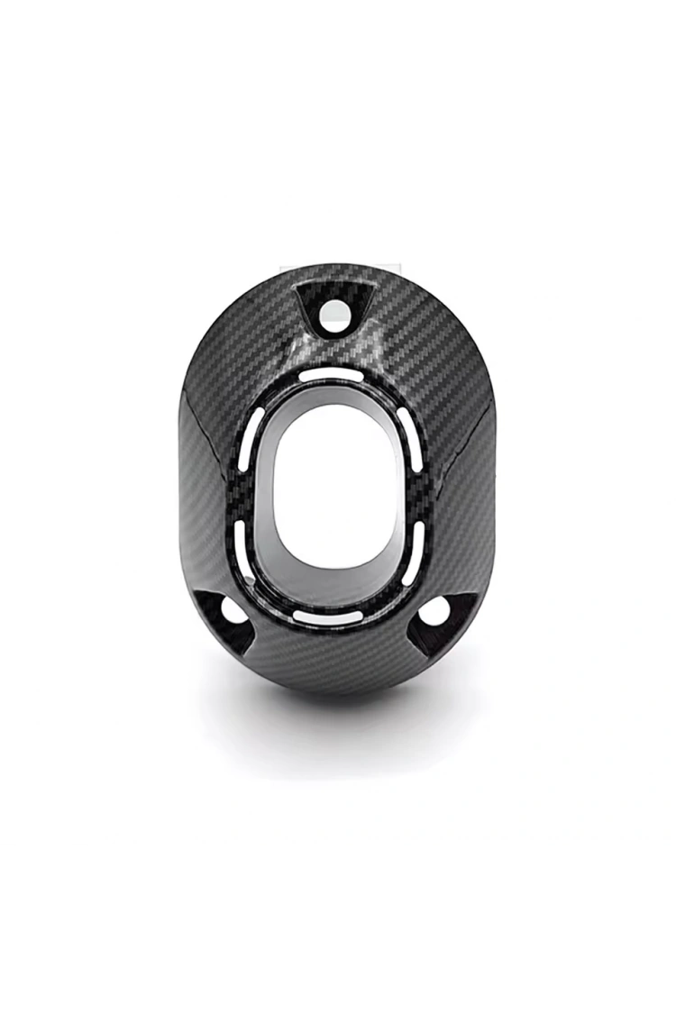 Honda Pcx 125 2021-26 Modifiye Eksoz Ucu Kapağı Karbon Kaplama