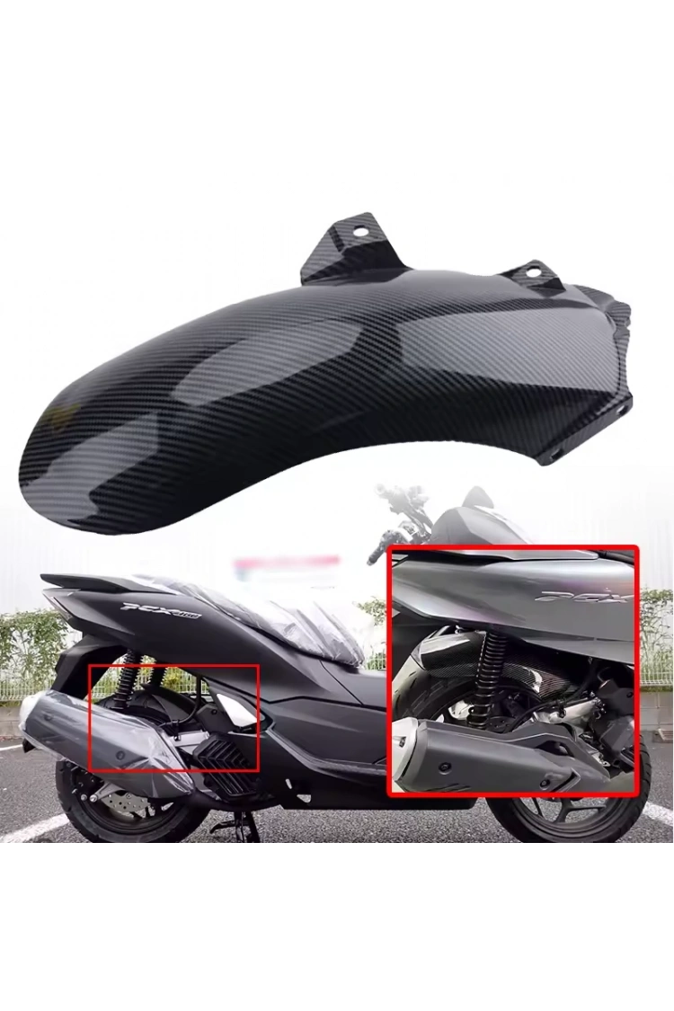 Honda Pcx 125 Modifiye Arka Çamurluk Karbon Kaplama A+++ Kalite 2021-2025