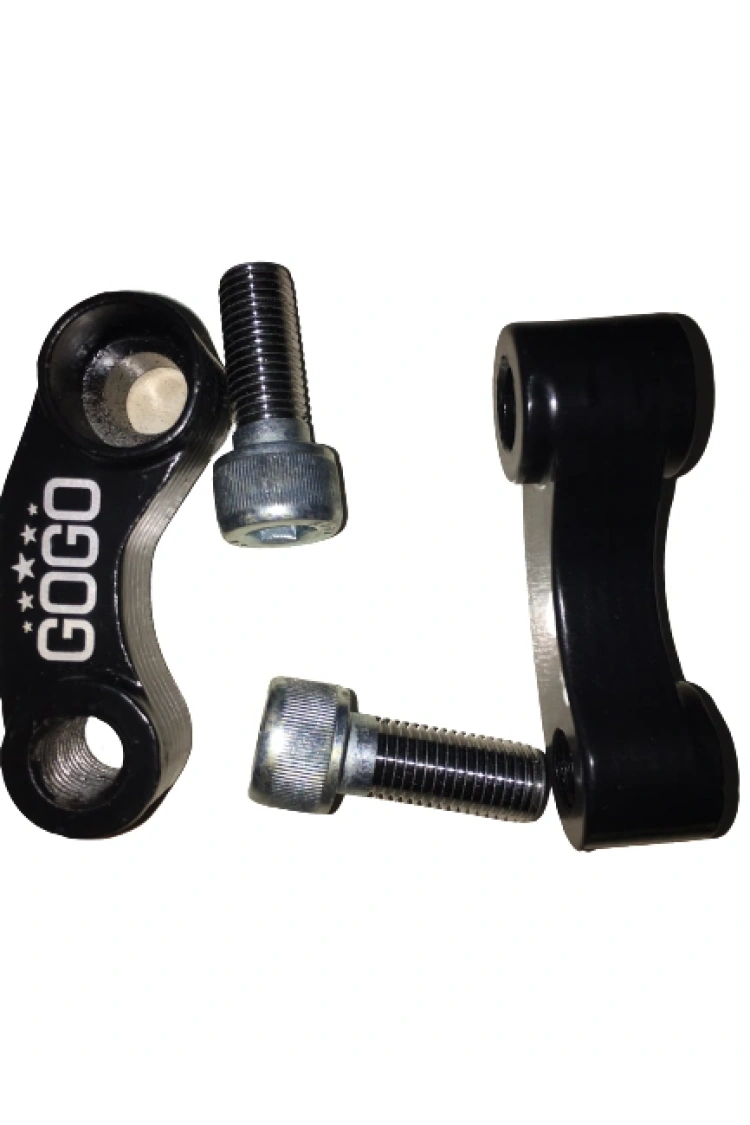 Pcx Ayna Genişletme Motosiklet Ayna Uzatma Aparatı Metal Siyah