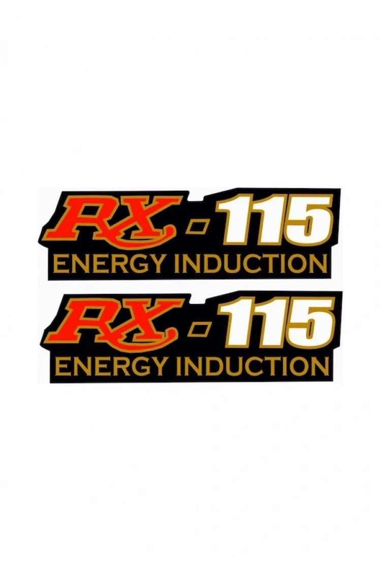 Rx115 Yan Kapak Sticker Takımı