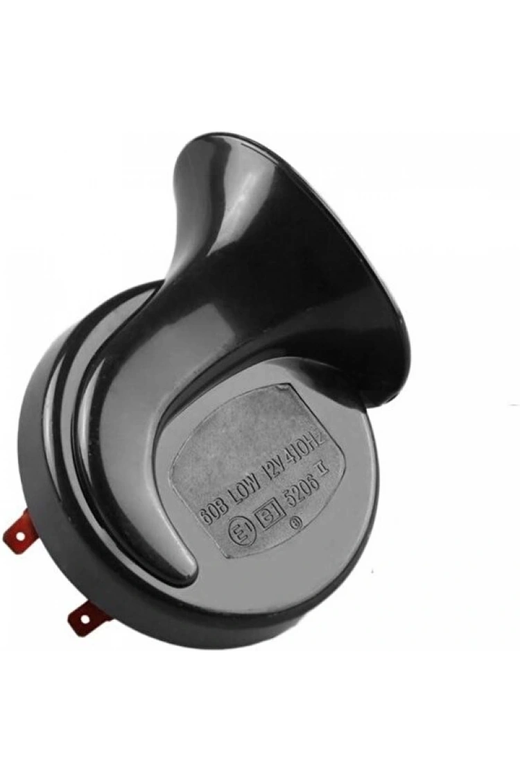 Salyangoz Korna Takımı Tek Fişli Ince Kalın Set 12 Volt Üniversal