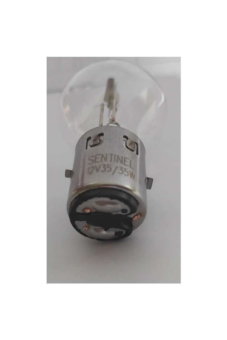 Sentinel Motosiklet Far Ampulü Halojen 12V A35-35W S2 BA20D Bosch Tipi