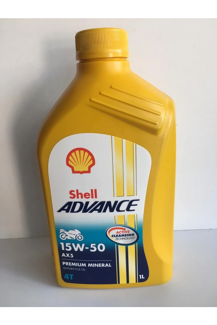 Shell Yağ 15/50 Advance 4T AX5 1 LT Motor Yağı
