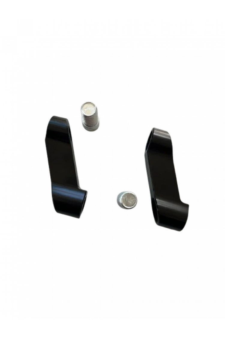 Üniversal Ayna Uzatma Genişletme Aparatı Siyah 10mm Düz Diş Pcx