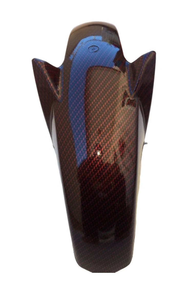 Ybr K Ön Çamurluk Karbon Kaplama Bordo