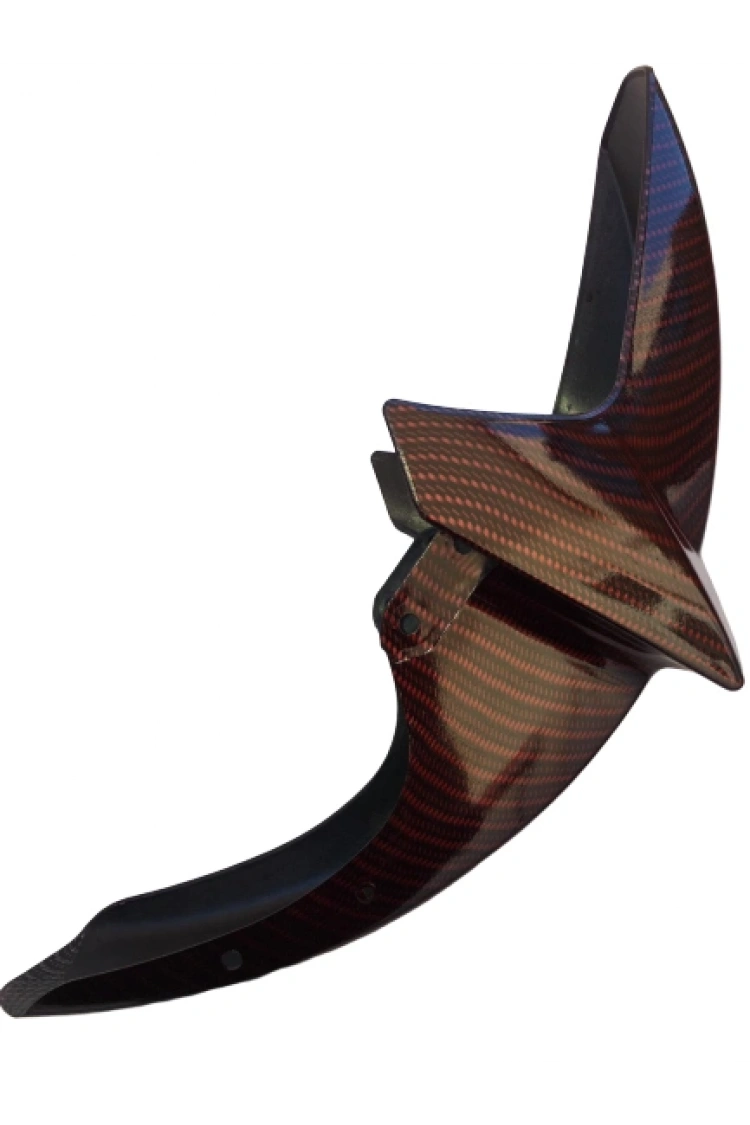 Ybr K Ön Çamurluk Karbon Kaplama Bordo