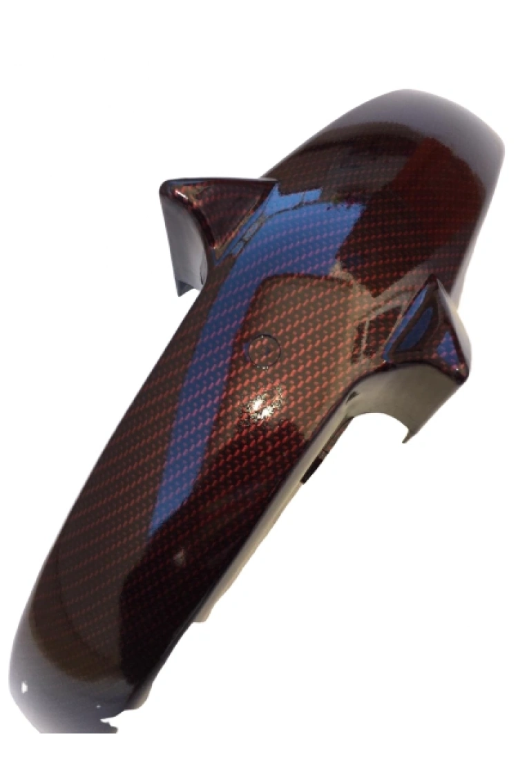 Ybr K Ön Çamurluk Karbon Kaplama Bordo