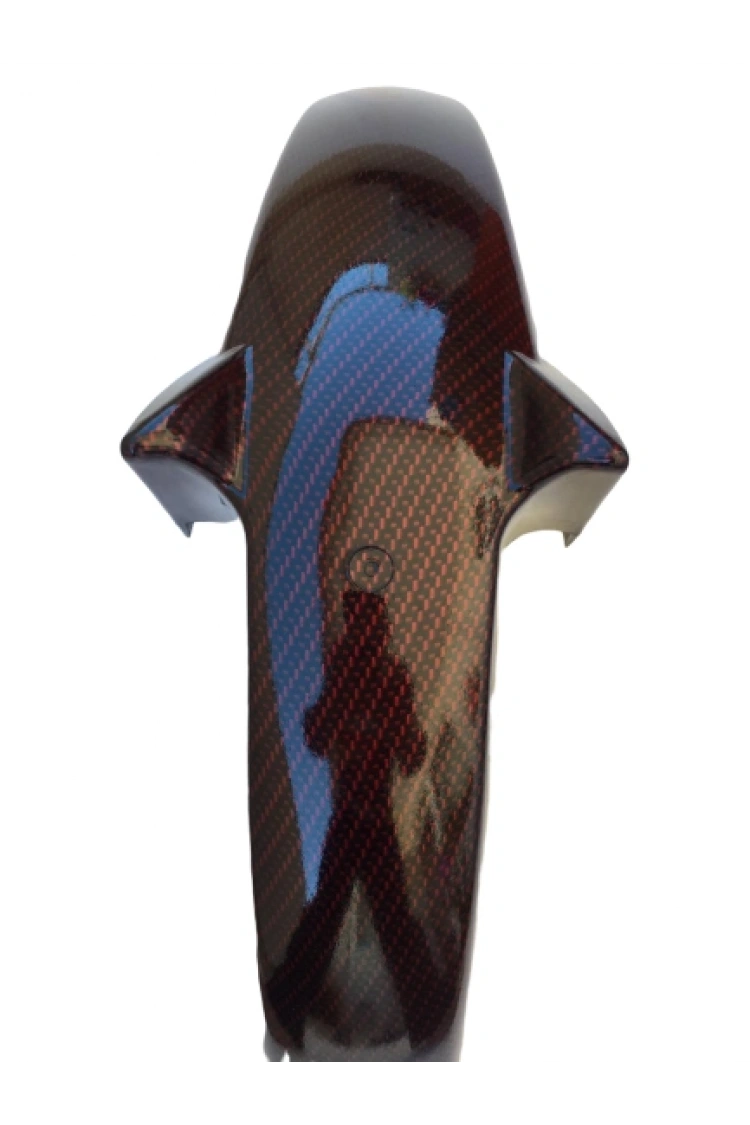 Ybr K Ön Çamurluk Karbon Kaplama Bordo