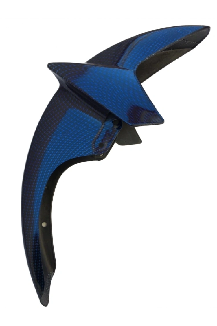 Ybr K Ön Çamurluk Karbon Kaplama Mavi