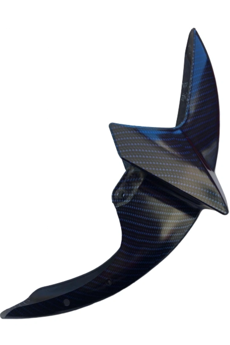 Ybr K Ön Çamurluk Karbon Kaplama Mavi