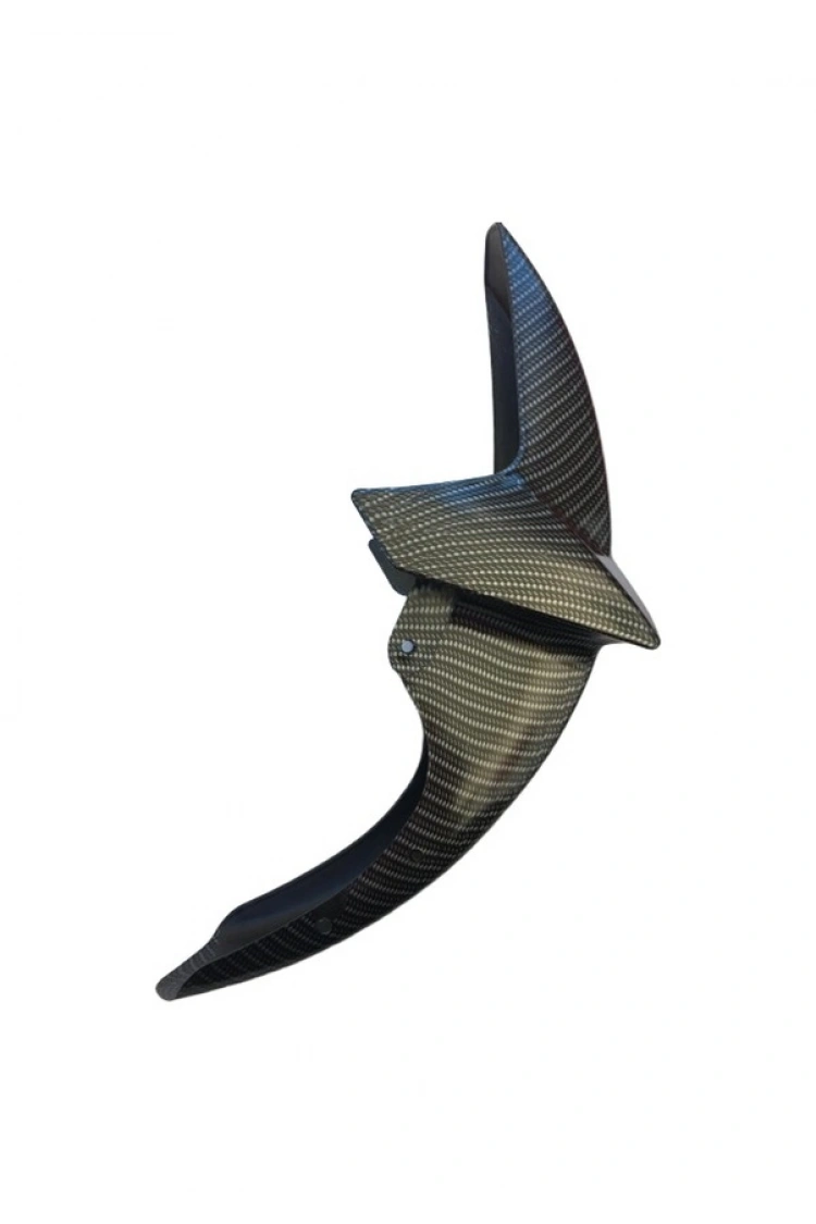 Ybr125 K Ön Çamurluk Karbon Kaplama Siyah