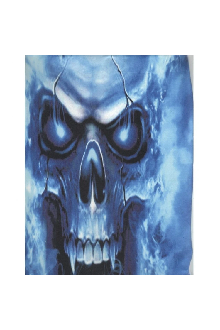 YM Üniversal Sele Koltuk Oturak Kılıfı Mavi Kurukafa